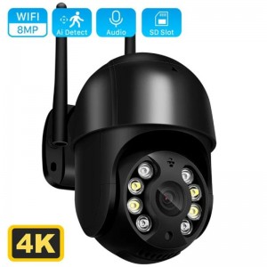 ICSEE 3MP/4MP/8MP Outdoor Surveillance Wireless Smart PTZ Camera