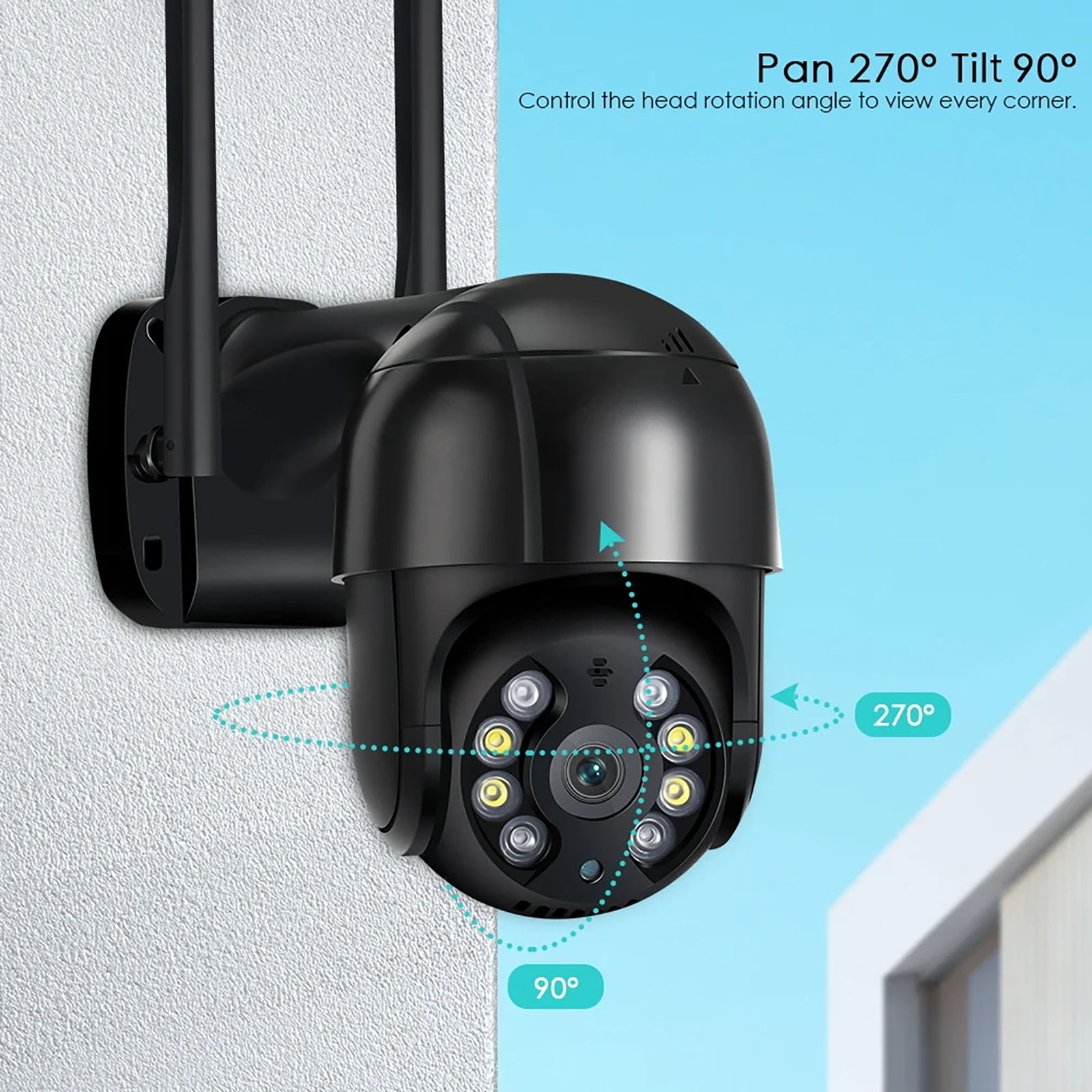 ICSEE 3MP4MP8MP Outdoor Surveillance Wireless Smart PTZ Camera (5)