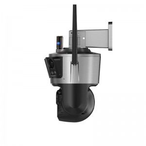 ICSEE Outdoor 12MP Four Lens Three Screen Wifi Camera with 8 Times Zoom