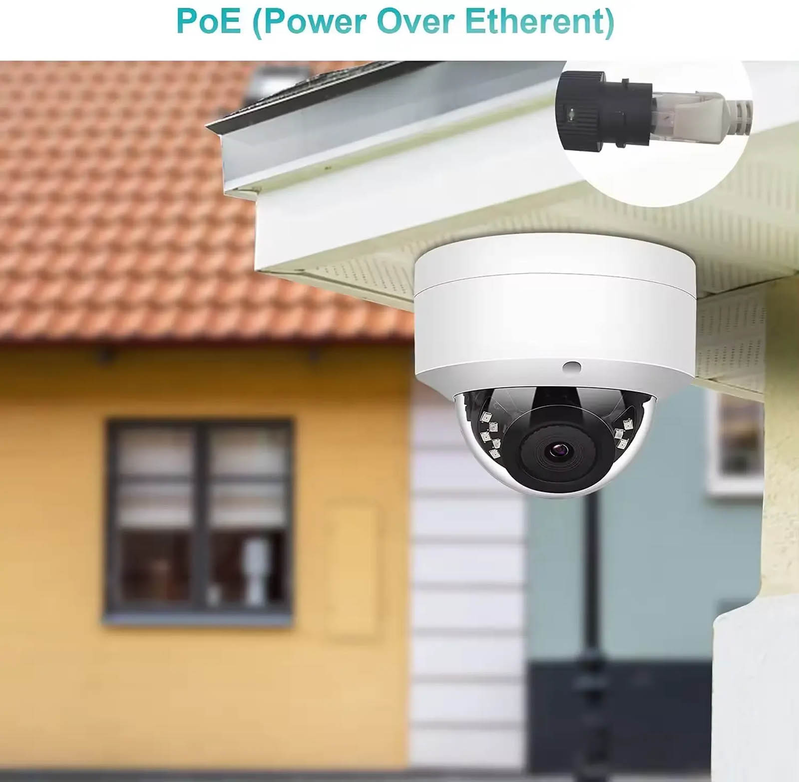 Outdoor IP66 Waterproof 4MP 5MP 8MP HD Night Vision POE Vandalproof Security Surveillance CCTV Dome Network IP Camera IPC (a1)