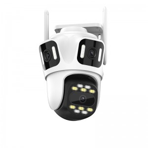 ICSEE 8MP Three Lens Three Screen Wifi Smart Home PTZ Security Camera