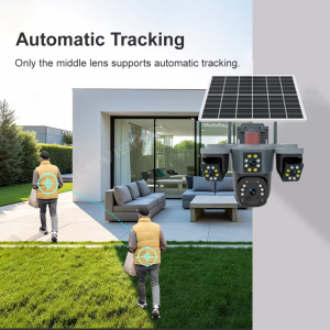 Outdoor Solar WiFi IP Smart Camera (12000mAh, IP65)