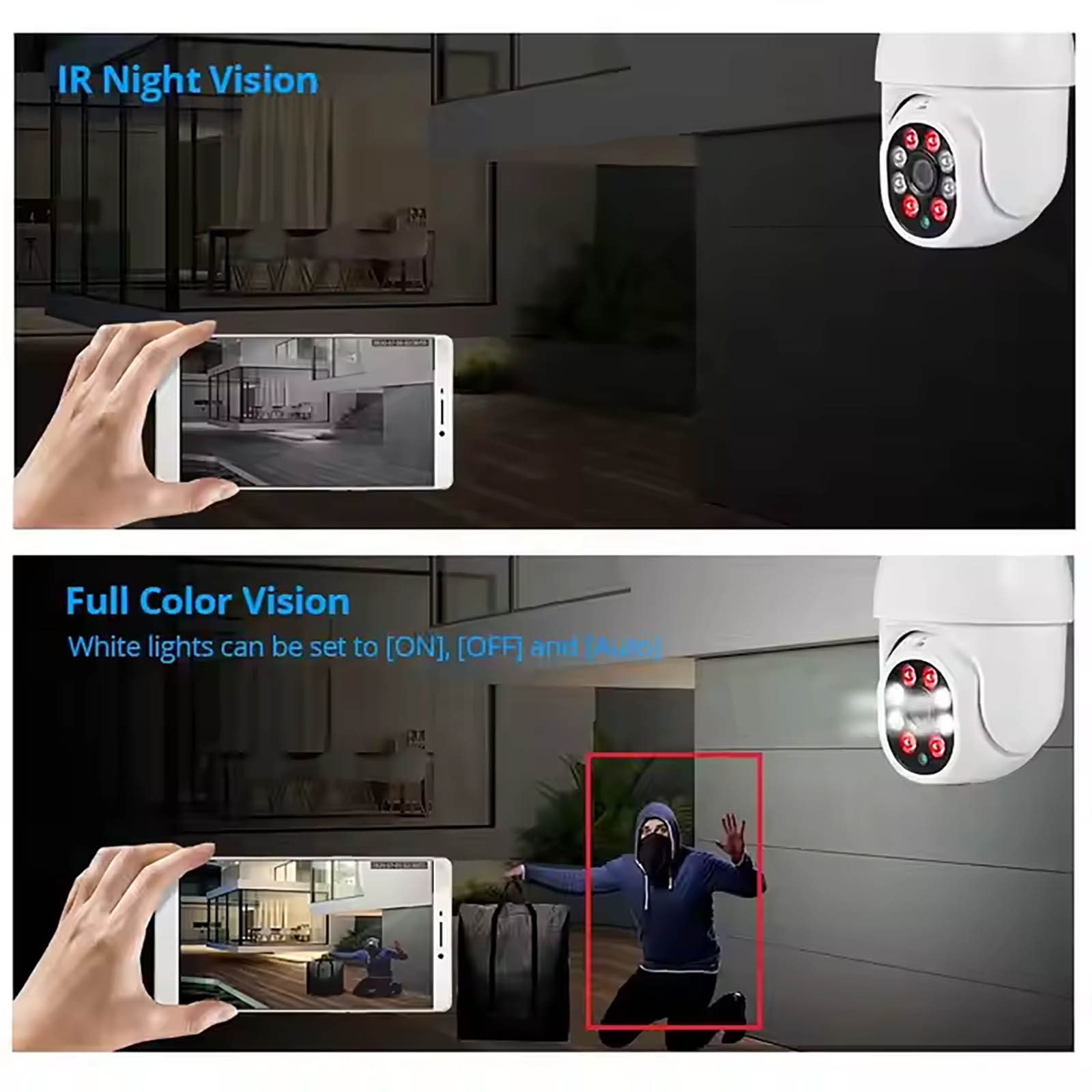 Sunisee IP Network Smart Wifi Outdoor Security PTZ Camera (3)