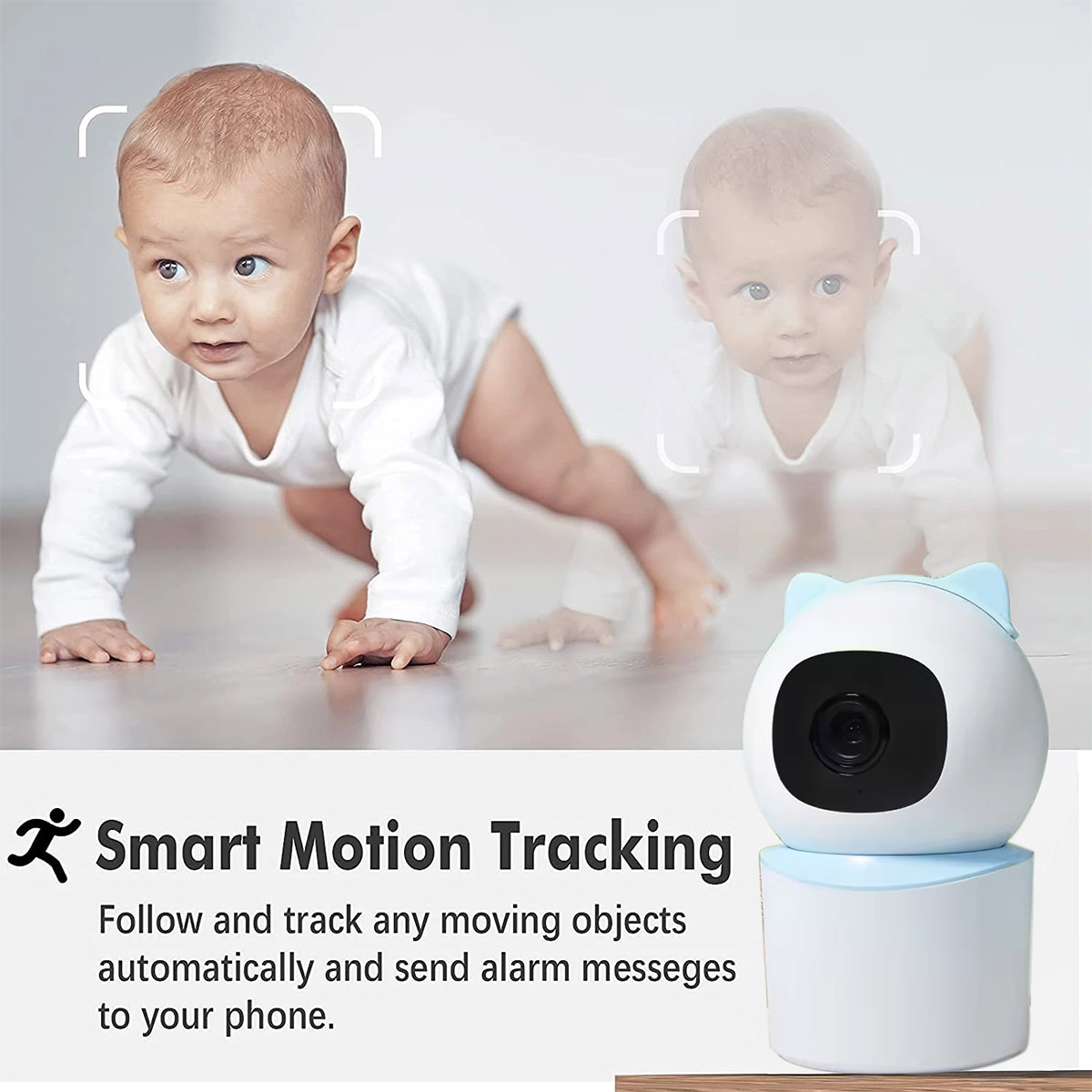 TUYA WiFi Smart Home Wireless IP Surveillance Camera Baby Monitor (4)