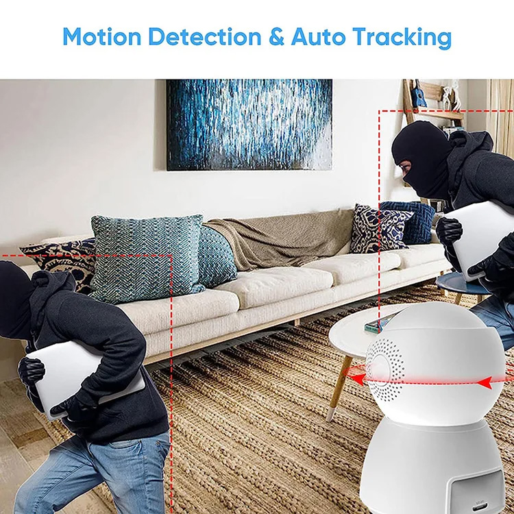 Tuya Full HD PTZ Dome Security WiFi Baby Network Camera (2)