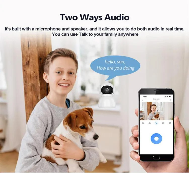 Tuya Full HD PTZ Dome Security WiFi Baby Network Camera (6)