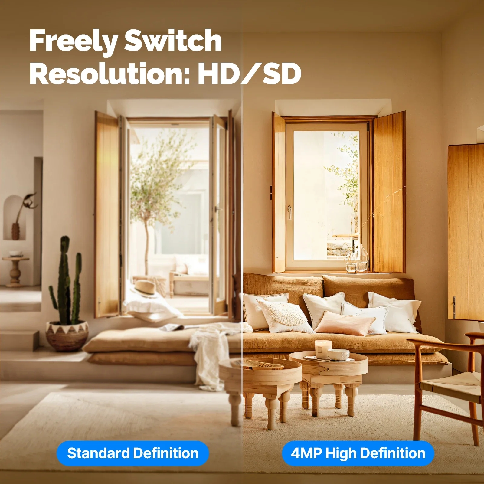 Tuya Smart Mini WiFi IP Camera Indoor Wireless Home Camera (4)