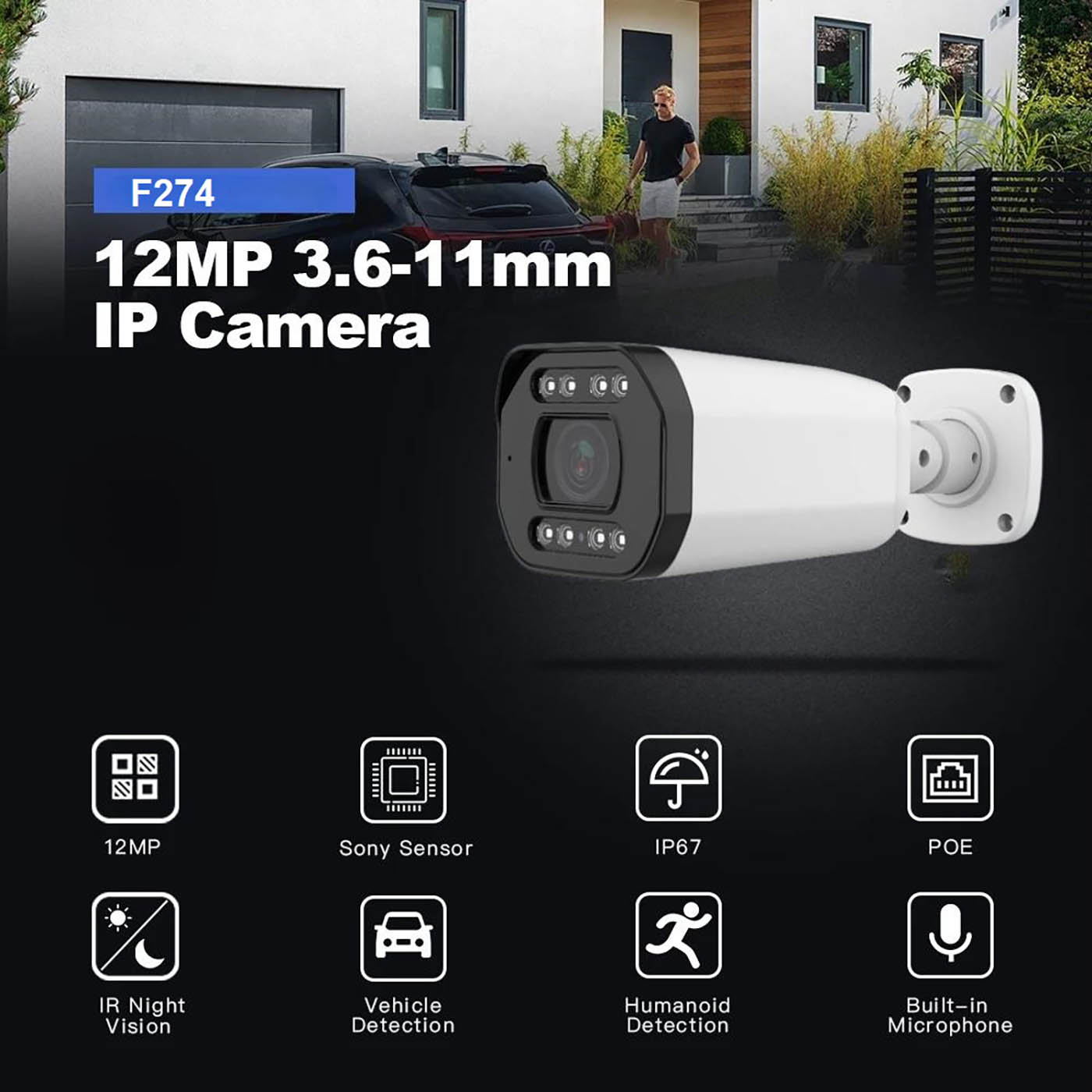 Ultra HD PoE IP Smart Detection Security IP Camera (1)
