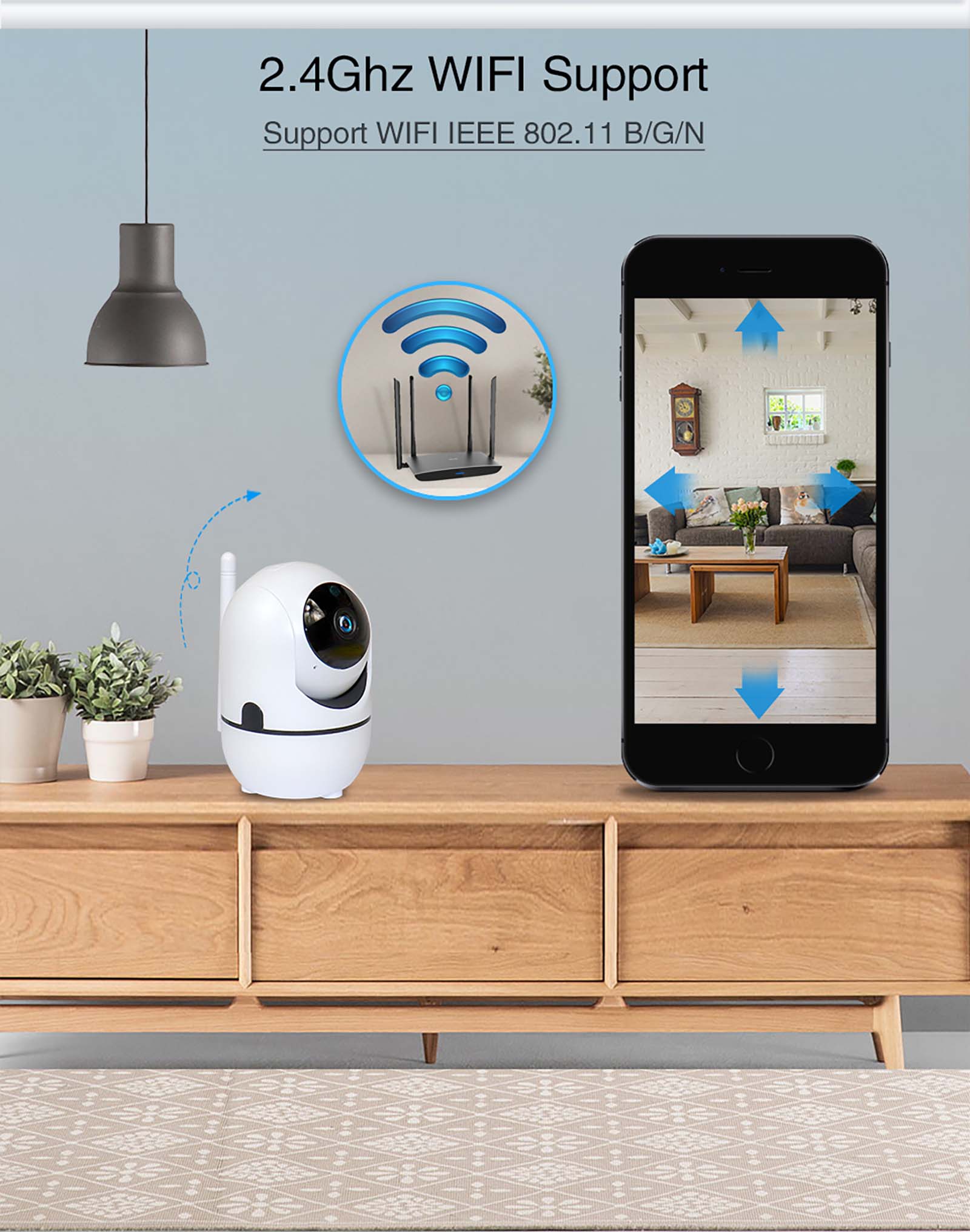 WiFi Smart AI-powered Analytics Auto Tracking Camera Tuya (1)