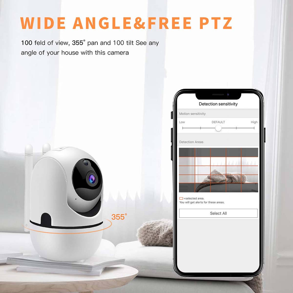 WiFi Smart AI-powered Analytics Auto Tracking Camera Tuya (4)