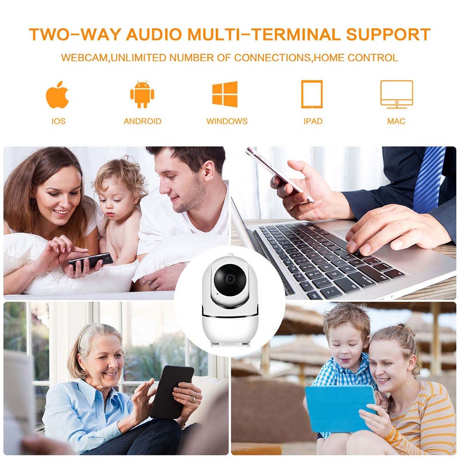 WiFi Smart AI-powered Analytics Auto Tracking Camera Tuya (6)