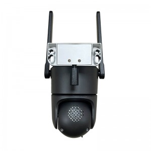 Wifi Security Dual Lens Dual Screens Home Surveillance Camera Outdoor IP66 Waterproof