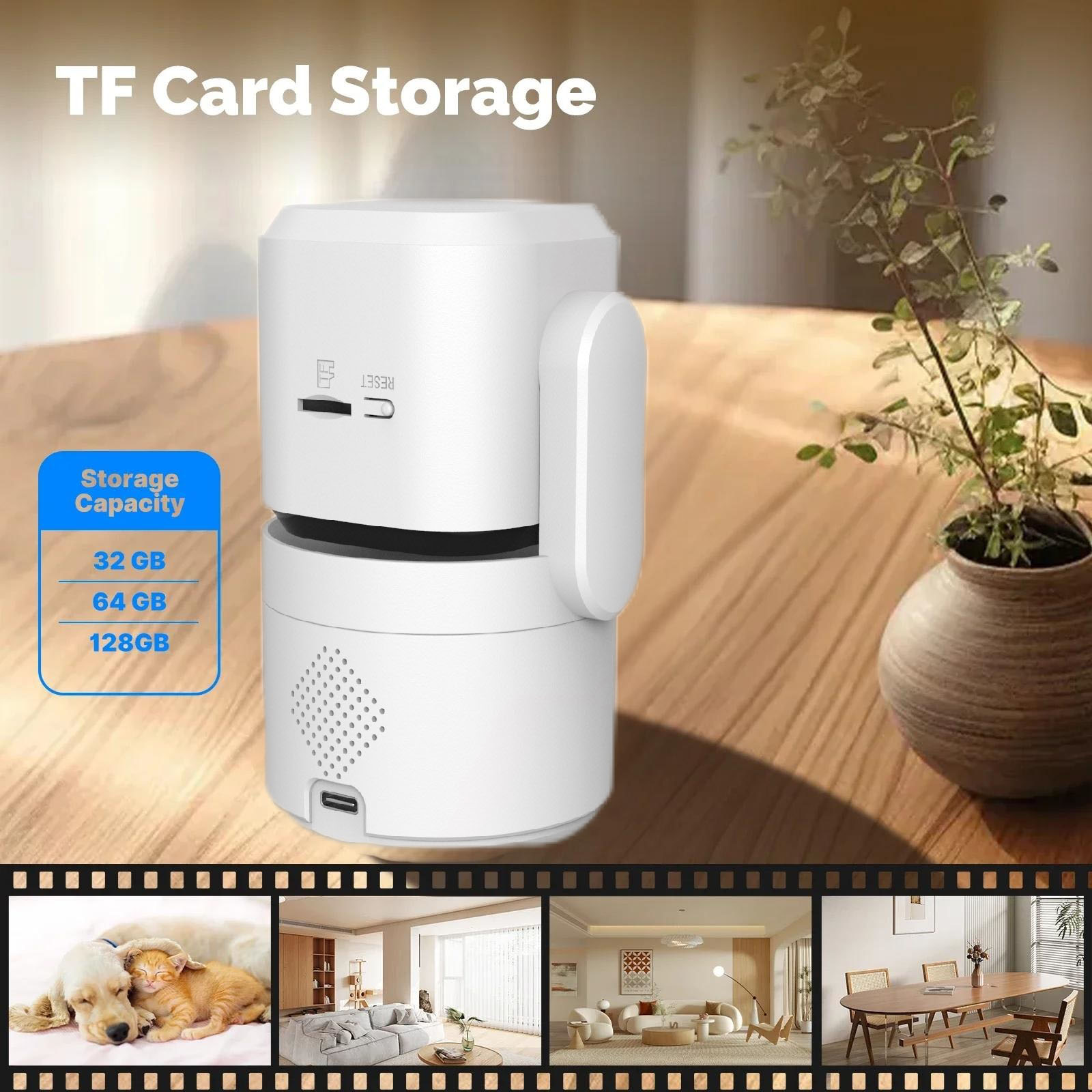 Tuya WiFi IPIndoor Wireless Security Auto Tracking Baby Monitor  (8)