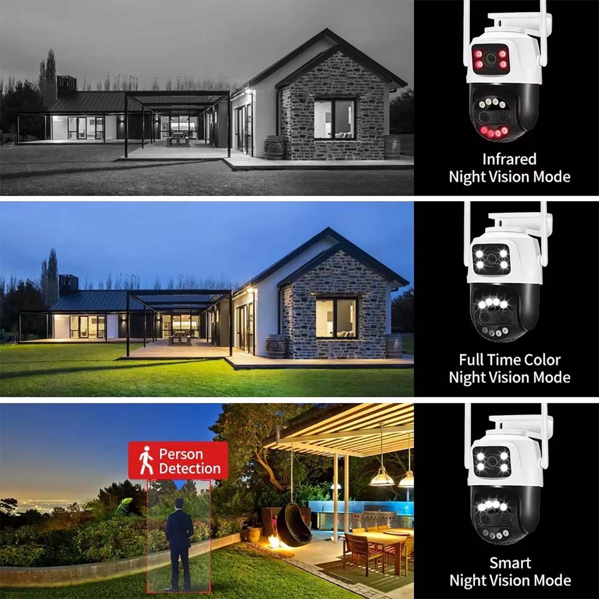 smart home security camera,smart ip camera,outdoor floodlight camera,ptz cctv camera,security camera with alarm (2)